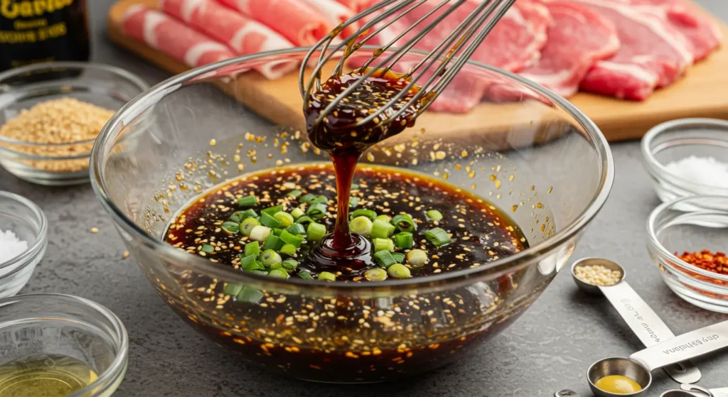 Making the Marinade
