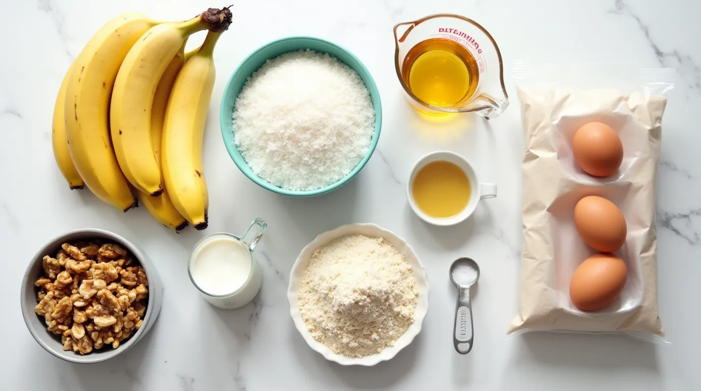 banana nut bread recipe ingredients