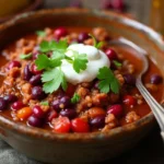 turkey cranberry chili recipe