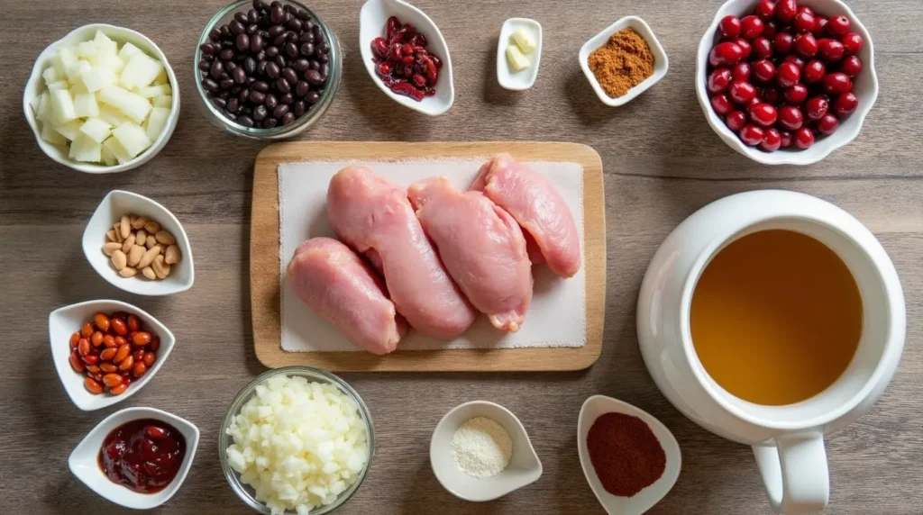 turkey cranberry chili recipe ingredients