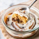 image of Cottage Cheese Cinnamon Roll Pancake Bowl