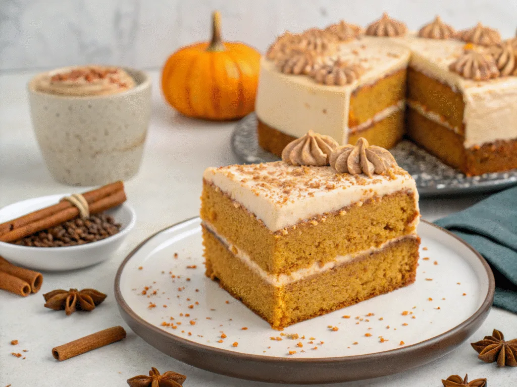 image of Pumpkin Spice Latte Cake