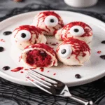 image of Spooky Red Velvet Cake Pops Recipe