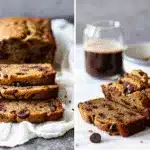 image of chocolzte chip zucchini bread