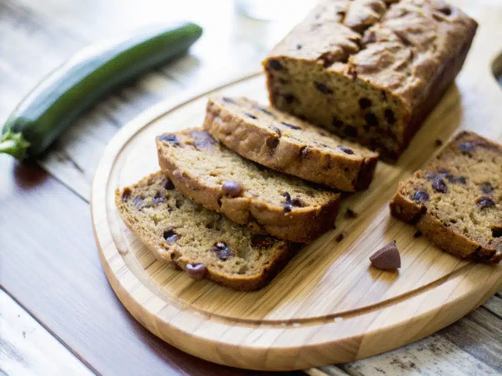 image of gluten free zucchini bread