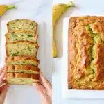 image of zucchini banana bread