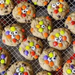 Halloween Monster Eye Cookies